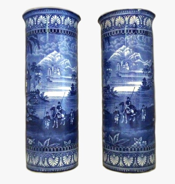 Maling Pottery of Newcastle upon Tyne Old England Blue