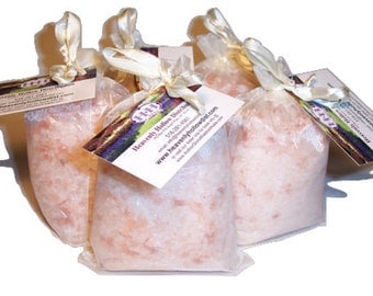 Pink Himalayan Bath Salt ~ PLAIN ~ 1LB Bag ***** SEE our main web: www.Heavenlyhollowdist.com for other salt lamp products