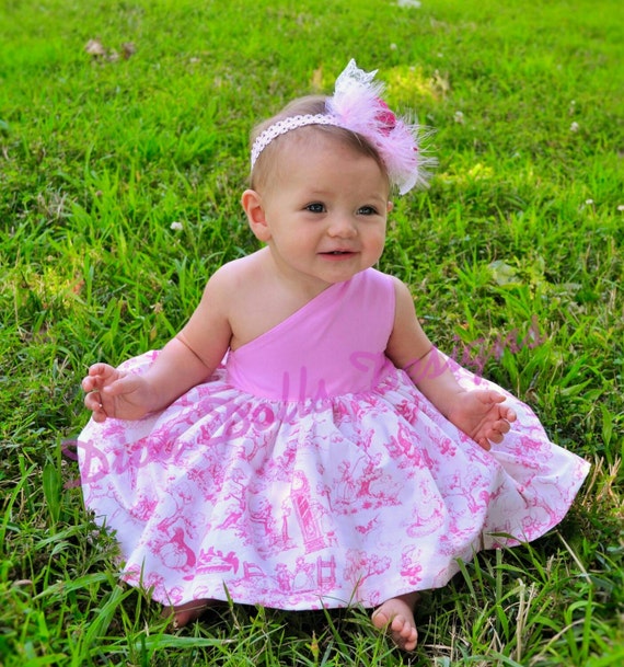 Baby Party Dress One Shoulder