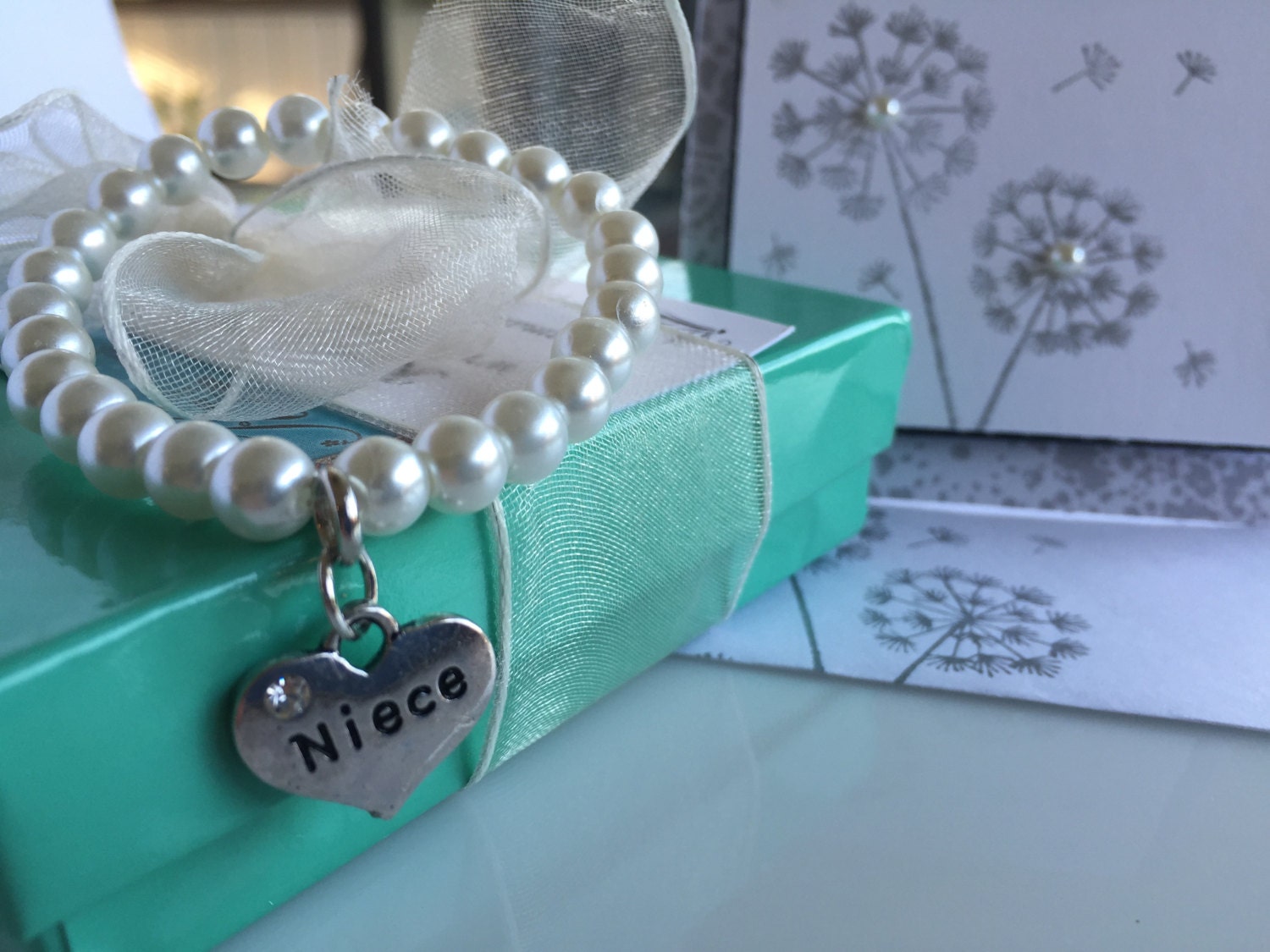 NIECE Bracelet Gift for Niece Bridal Party by KimsCraftAttic