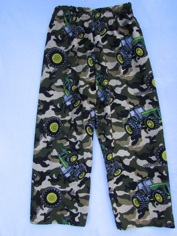 Tractor camoflauge pajamas/Father and son pajamas/Father and son/Camoflauge pants/boys pajamas/mens pajamas/Daddy and me pajamas