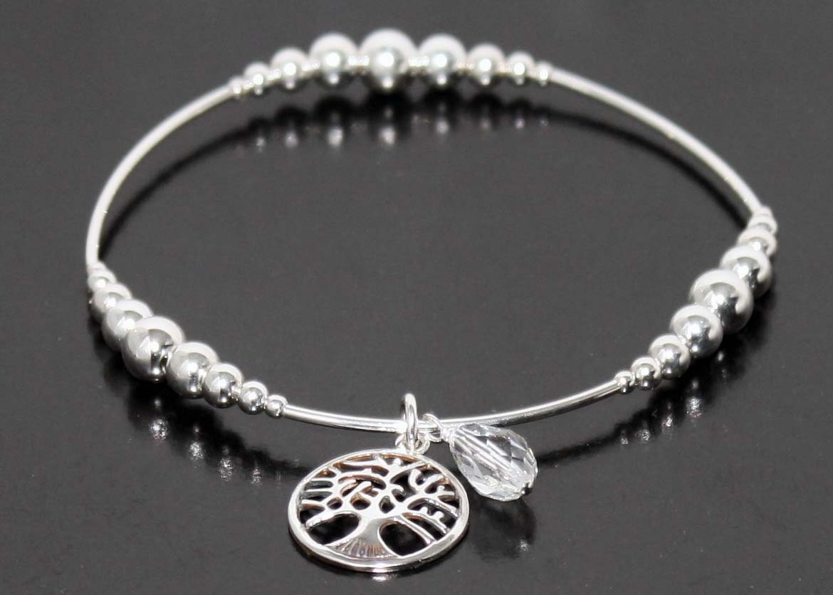 Sterling Silver Tree of Life Bracelet Charm by BelindaCarmichaelSJ