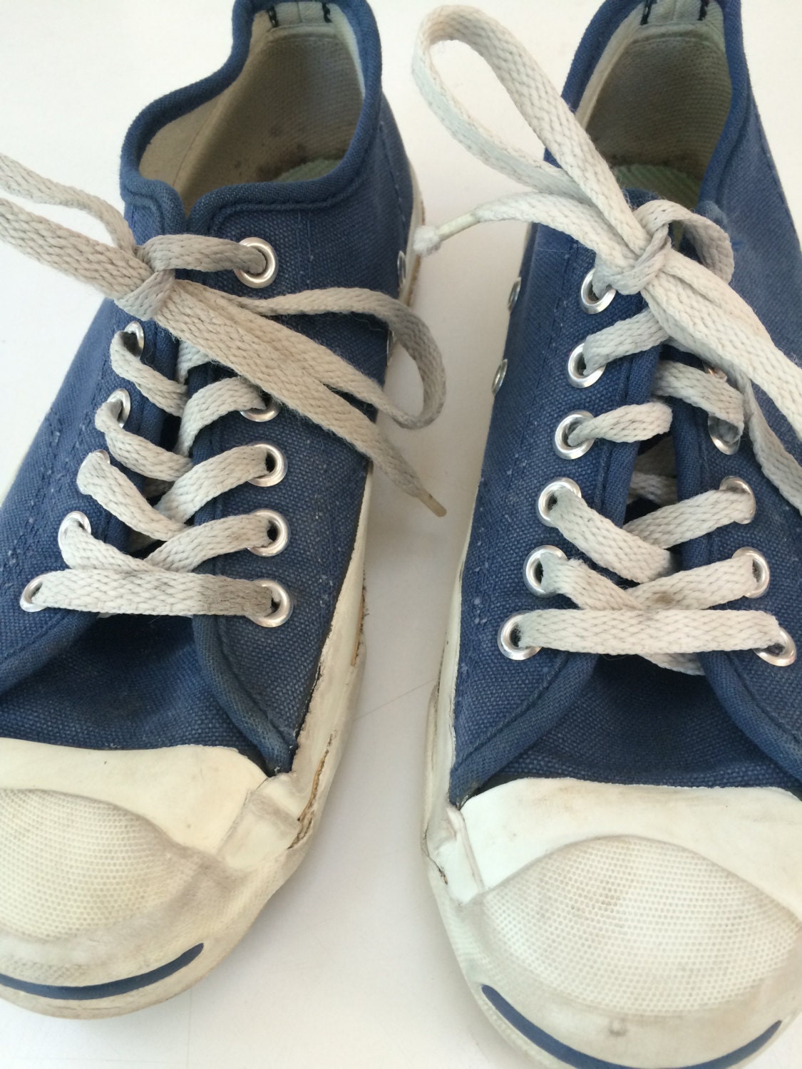 Converse Jack Purcell USA 60's blue tennis shoes by mightyMODERN