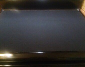 Stove top cover, stove glass top cover, stove top protector, Stove top pad, Ceramic stovetop protector, kitchen decor, Black Canvas Design