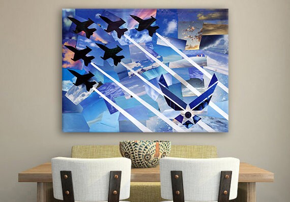 Air force collectibles air force art print home decor