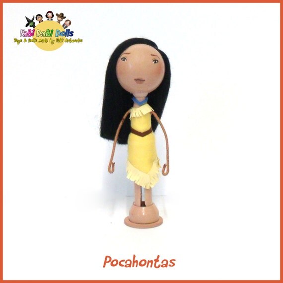 pocahontas peg doll