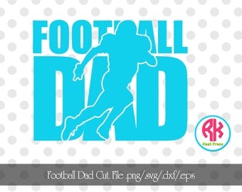 Football DAD Cut Files .png/.eps/.svg/.dxf