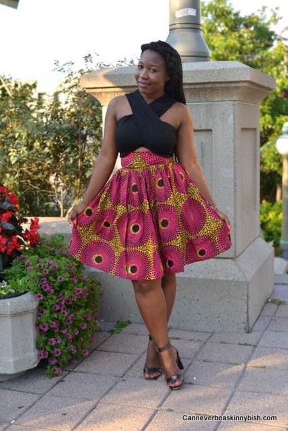 african short skirt