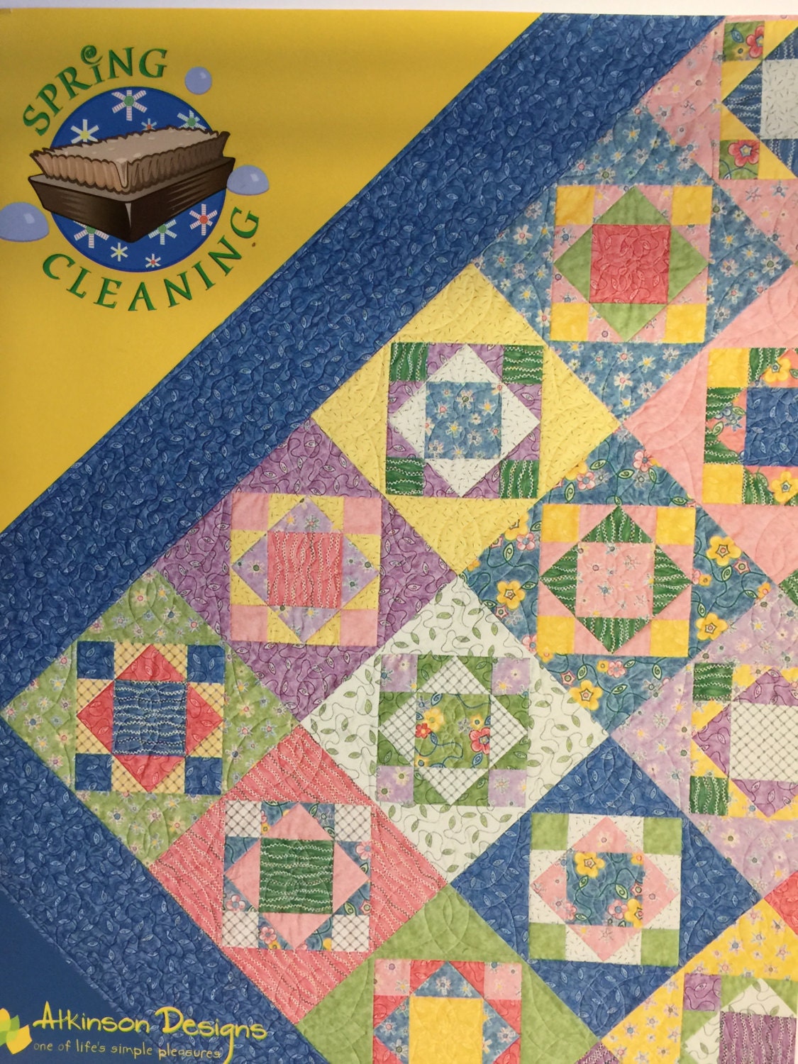 Spring Cleaning Quilt Booklet Quilt Patterns Scrap Quilt