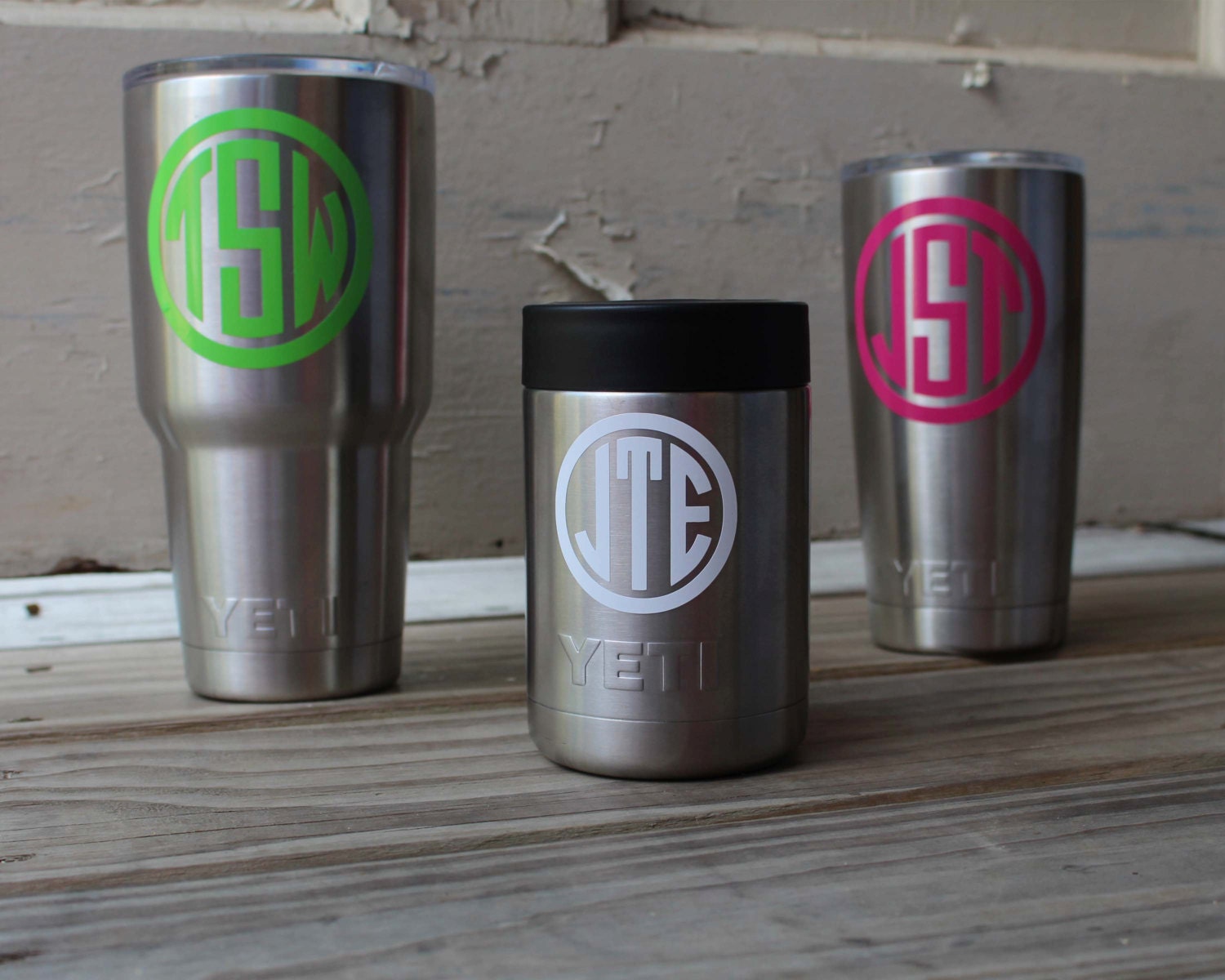 Yeti Tumbler Sticker Yeti Sticker Yeti Rambler by CustomVinyl4You