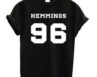 Hemmings 96 5SOS Luke Hemmings Shirt 5 Seconds of Summer logo shirt 5 seconds of summer t-shirt
