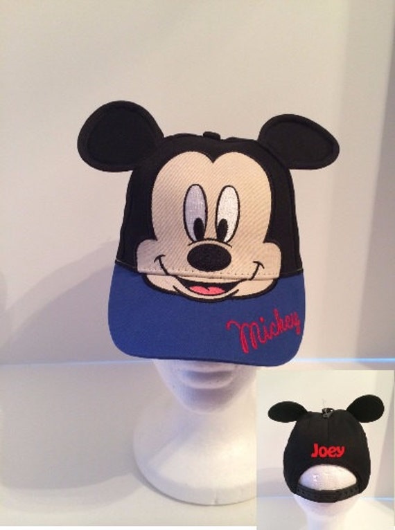 Disney Mickey Mouse Ears Baseball Cap Baby Personalized