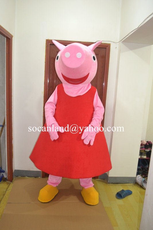 Peppa Pig Halloween CostumePeppa Pig by cartoonmascotcostume