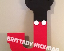 popular items for mickey mouse letters on etsy