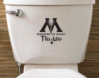 Harry Potter Ministry Of Magic Vinyl Sticker