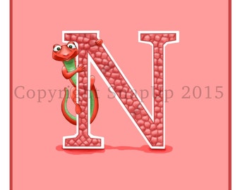 Animal Alphabet (N for Newt)
