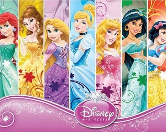 140 Disney Princess Clip art -INSTANT DOWNLOAD FOR cards, scrapbooking,digital art, printing, birthdays, party decor,invitation