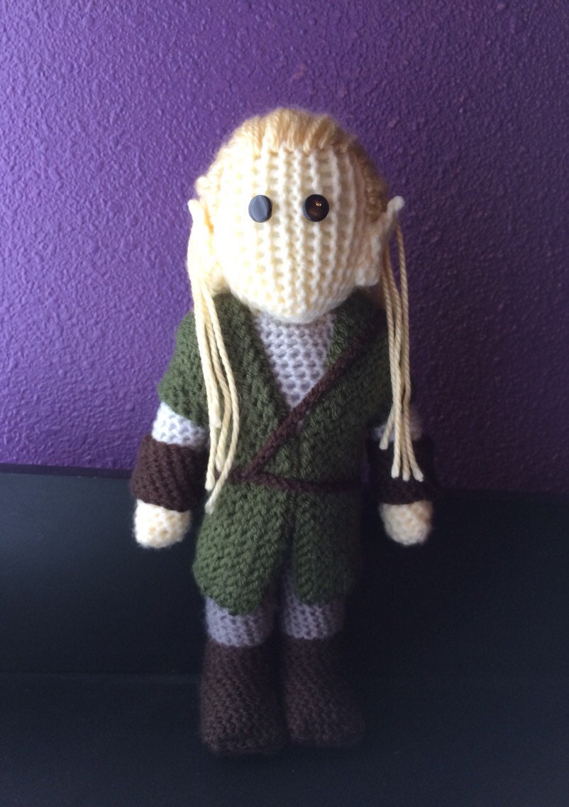 Crochet Legolas Lord of the Rings/The Hobbit