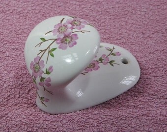 Porte-couteaux Décoratifs Porcelaine De Paris – Peints à La Main, Fleurs, Vintage Années 1920-40