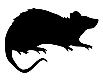 Die cut rats | Etsy