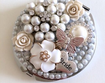 Compact Mirror Bridesmaid Gift