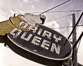 Photograph of a Vintage Dairy Queen sign in the Viileray neighborhood in Montreal