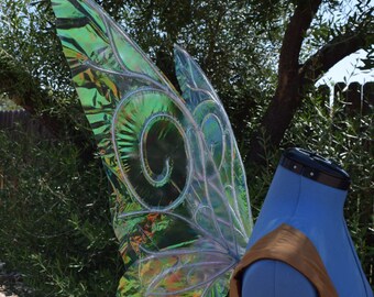Medium/Large Tinkerbell Inspired Iridescent Fairy Wings