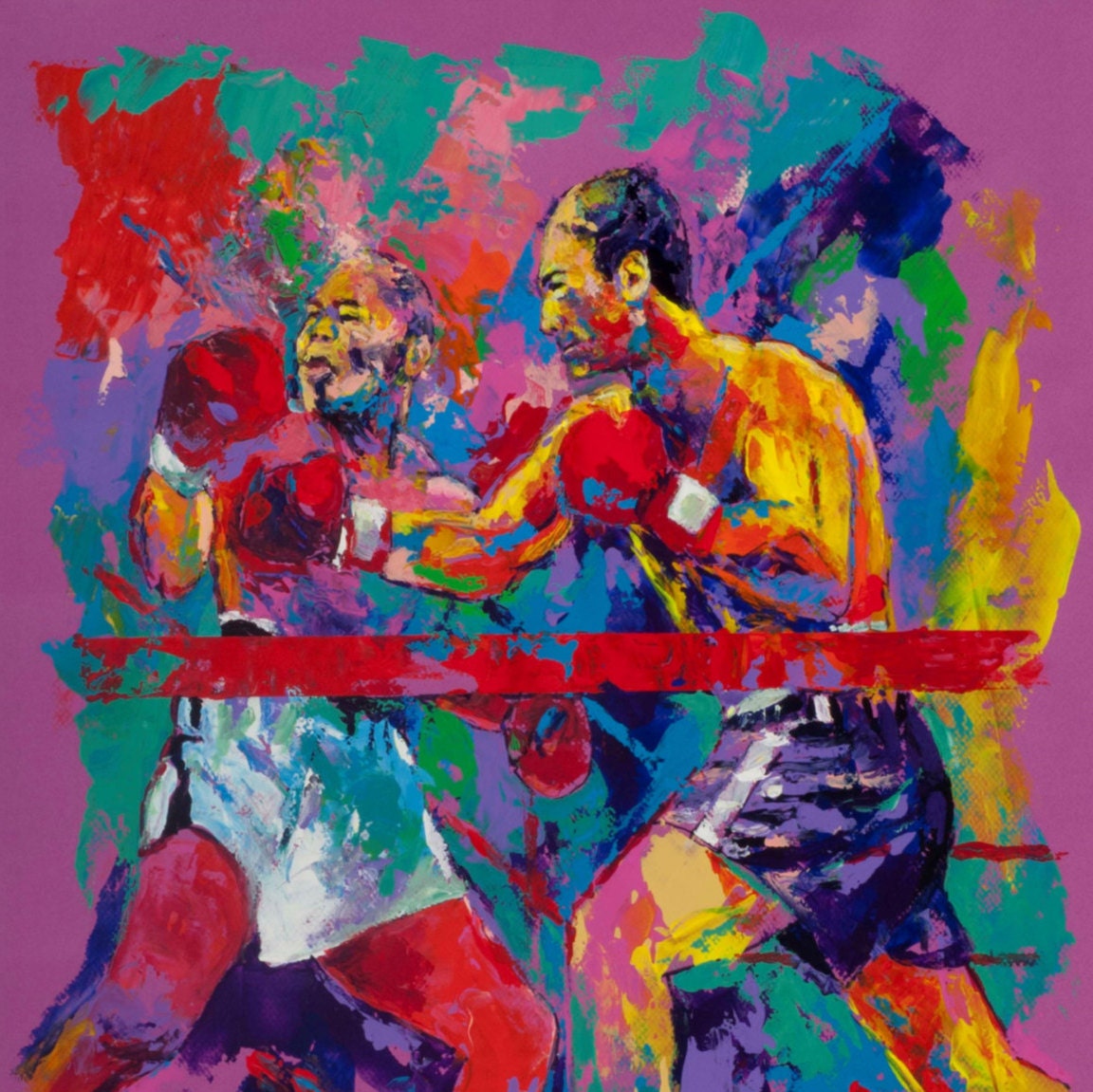 70% OFF Rocky Marciano Framed Fine-Art Canvas Print From an