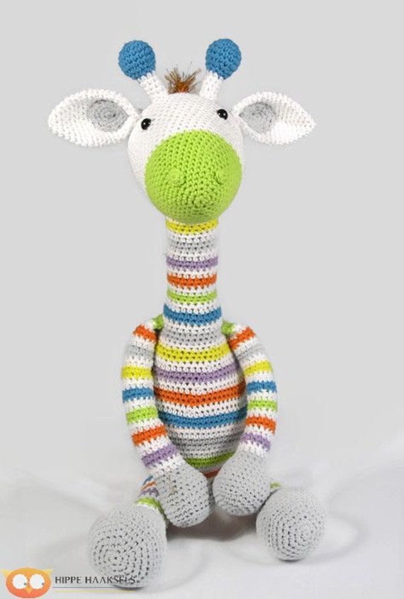 Crochet Giraffe Plush Giraffe Amigurumi Stuffed Toy