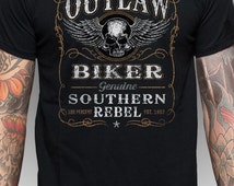In Memory Of When GAVE A SHI !!! Outlaw 4 ZOLL BÜGELBILD Lustiger MC