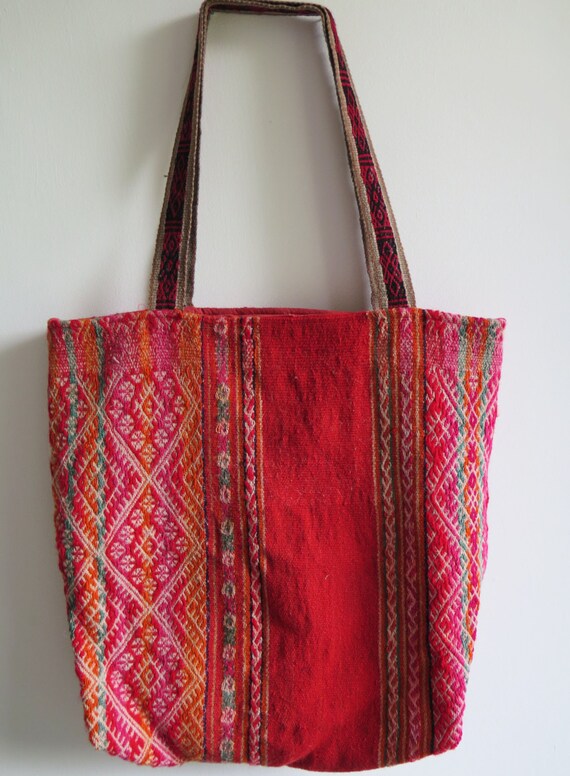 Peruvian tote bag/ Peruvian Handbag