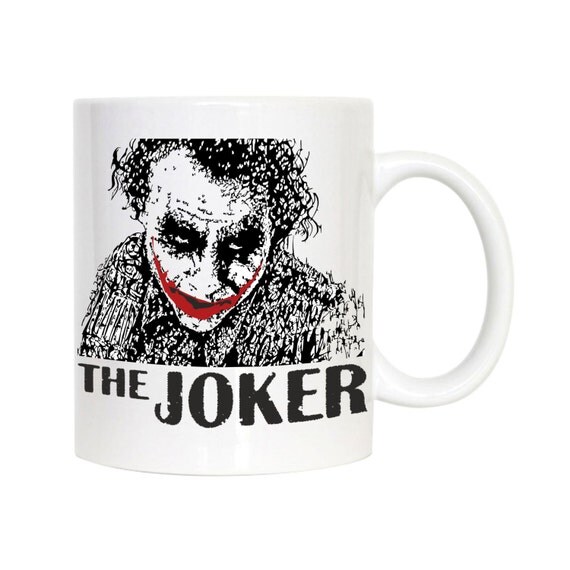 The Joker Coffee Mug, Coffee Mug, Ceramic Mug, Batman Mug, The Joker