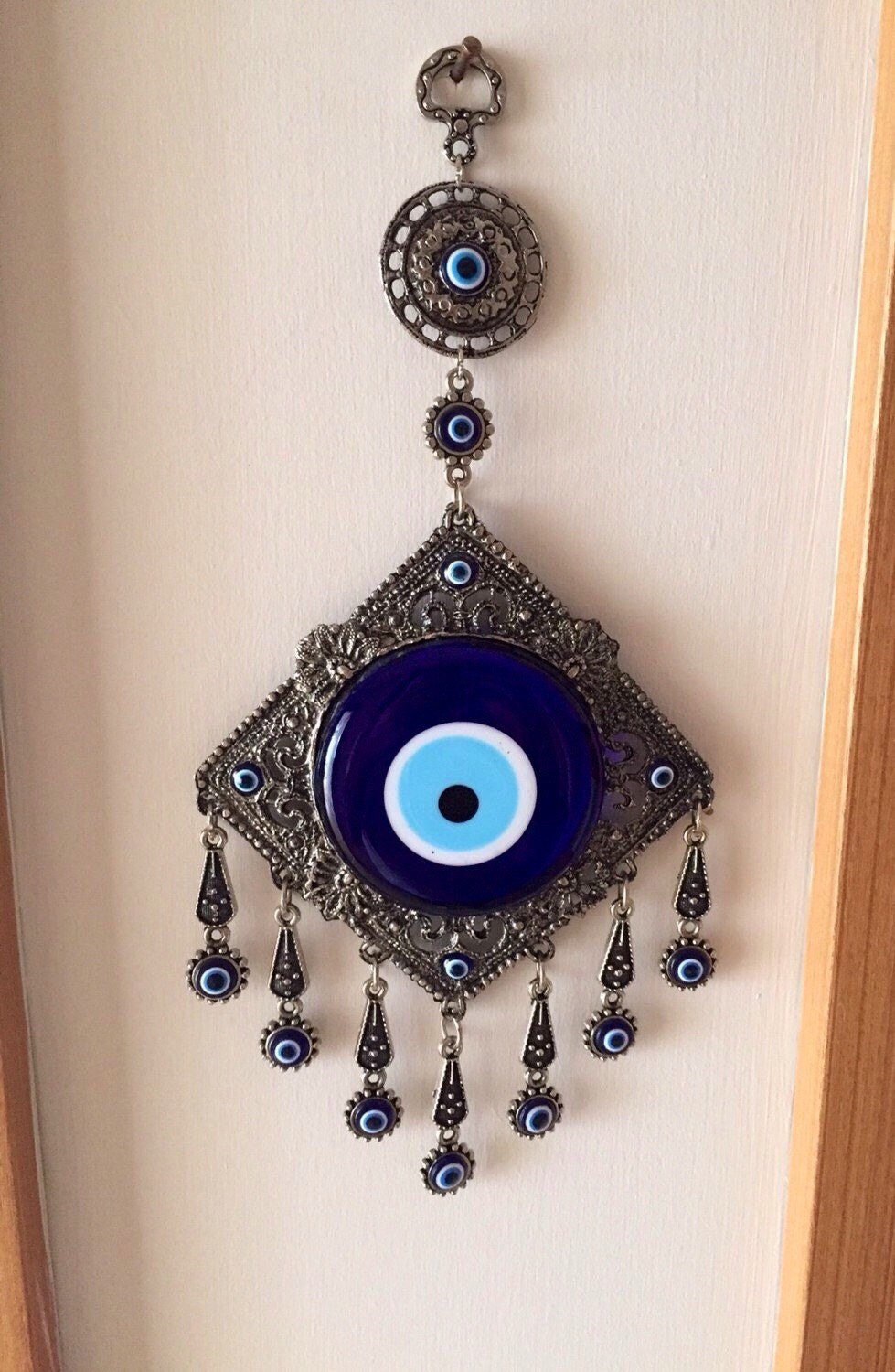 Evil eye protection evil eye wall hanging by EvileyeWeddingfavors