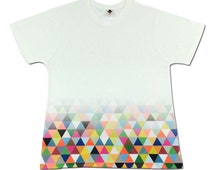 colour fade t shirt