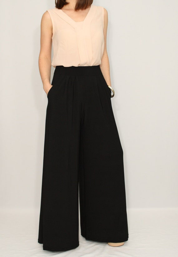 ladies wide leg trousers petite