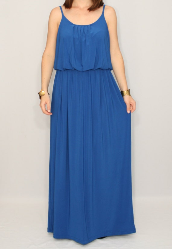 Royal blue  Bridesmaid  dress  Cobalt blue  dress  Bright  by 