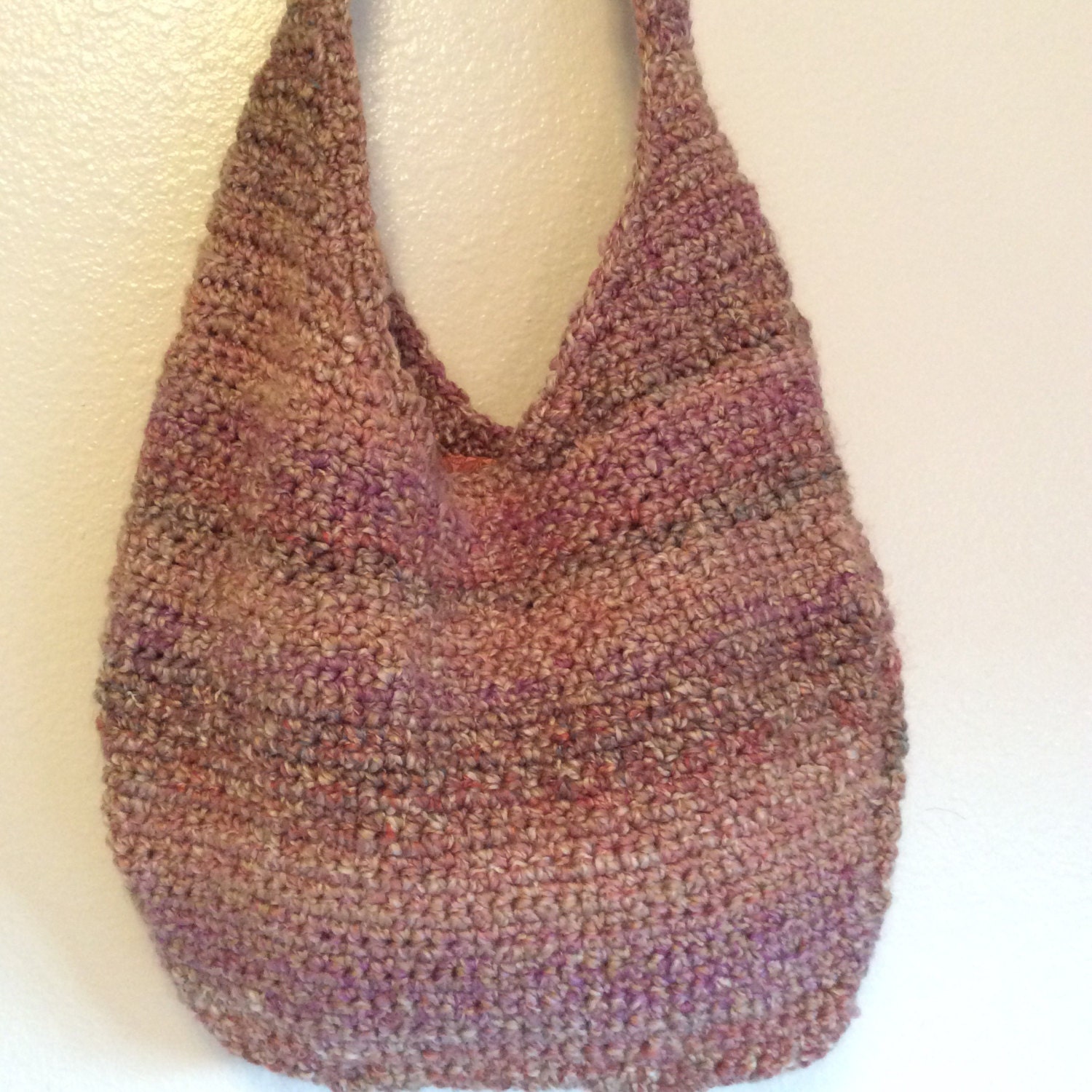 Crochet Hobo Bag Purse