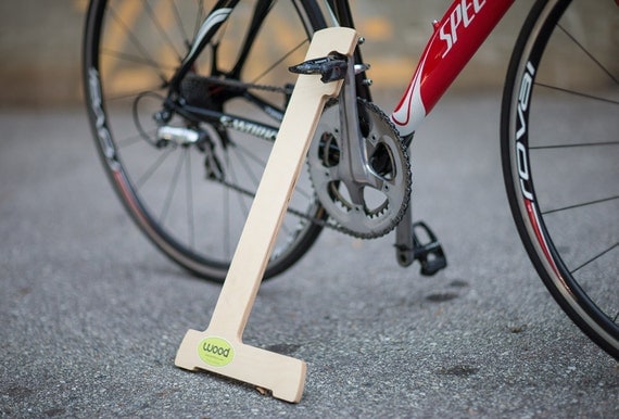 Wood Bike Stand