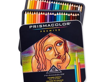 48 Prismacolor Premier Colored Pencils | Prismacolor Pencils, Color Pencils, Gifts For Artists, Coloring Pencils, Artist Gifts, Pencil Set