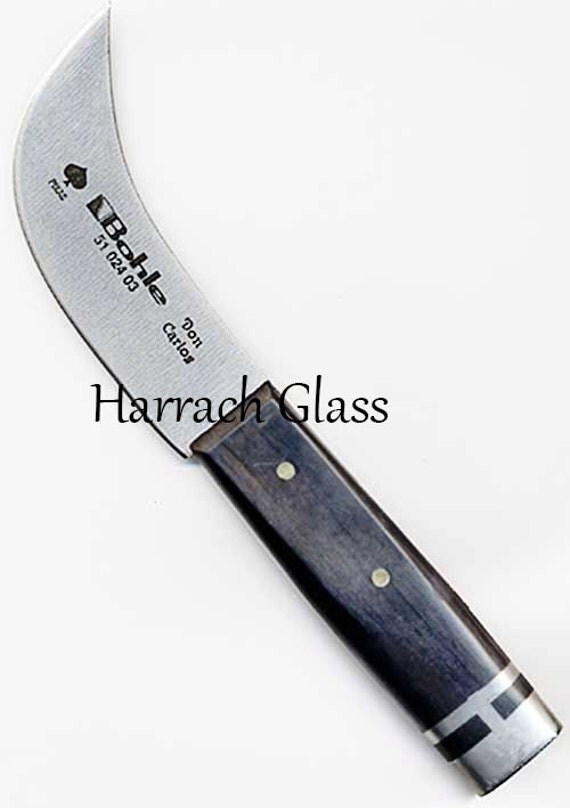 Lead Knife. Don Carlos Lead Knife. Bohle knife. by HarrachGlass