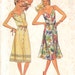 1980s Butterick 3169 Misses EASY Sun Dress Pattern Womens Vintage Sewing Pattern Size 14 Bust 36 UNCUT