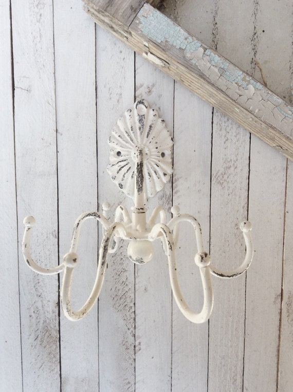 Wall Hook Metal Wall Decor Wall Mount Jewelry by CamillaCotton