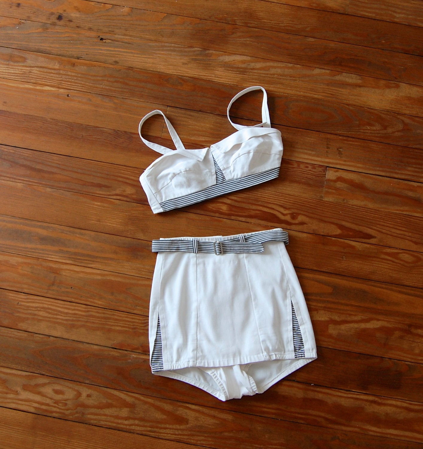 Vintage 1950s Bikini 50s Cataina Two Piece The Liz