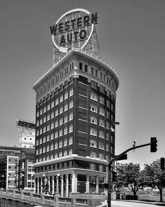 Kansas City Western Auto Building Fine Art Photograph