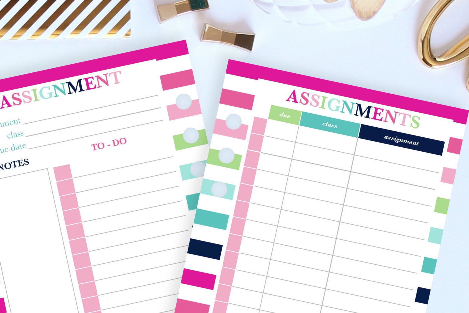 Online student planner picture