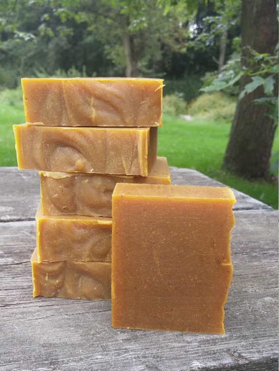 Neem Turmeric Facial Soap by CheshireFields on Etsy
