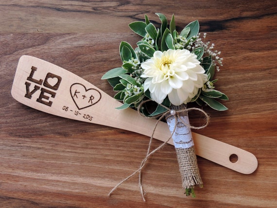 ... or Wedding Gift, Wedding Favor, Kitchen Decor Wooden Spoon - SET OF 25