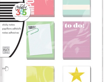Create 365 Sticky Notes, The Happy Planner Sticky Notes, Planner Decoration, Sticky Notes, Planner Organization, Paper Crafting, Scrapbook