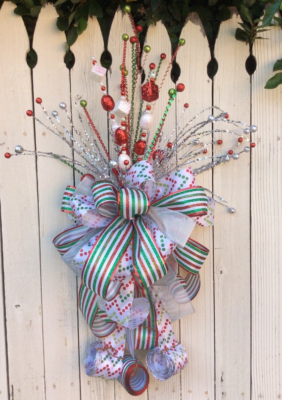 Christmas Tree Topper Tree Topper Bow Tree Topper by Keleas