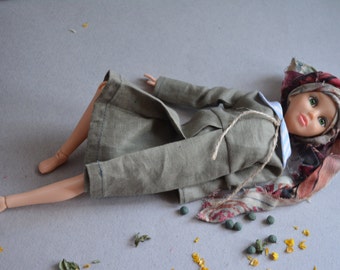 Barbie clothes - BJD YOSD clothes - Dress for doll - Handmade.